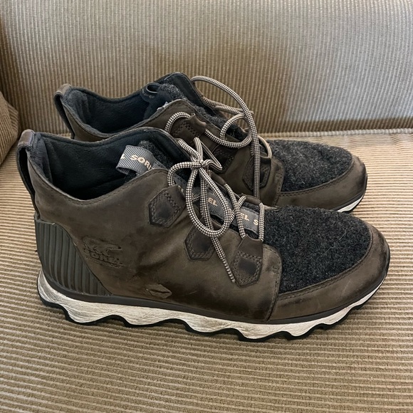 Sorel ankle boots - wool - size 11 - Picture 3 of 7